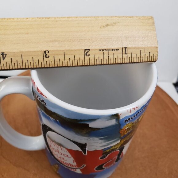 Canada Large Mug Americaware Glitter Pictures Photos - Picture 6 of 8